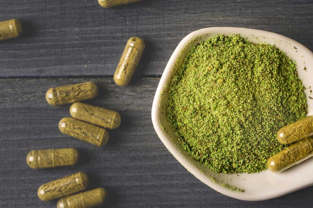 Does the frequency of Kratom use impact its detection in a drug test?